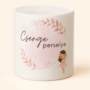 Egyedi persely – Személyre szabott, tündéri kerámia persely